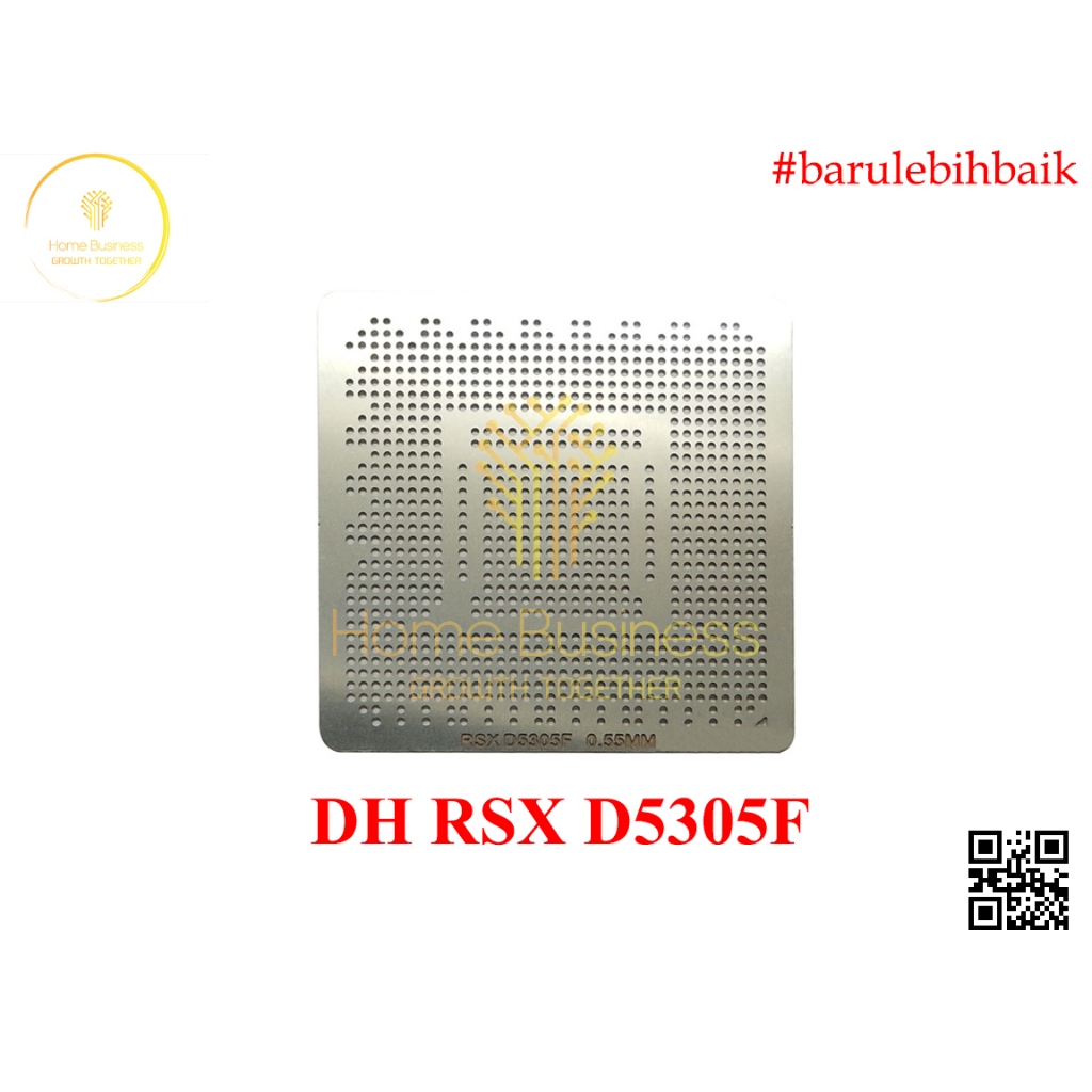 Cetakan Stencil Stensil BGA Direct Heat Directheat Plat BGA Reballing PS3 Super Slim 4000 GPU RSX D5