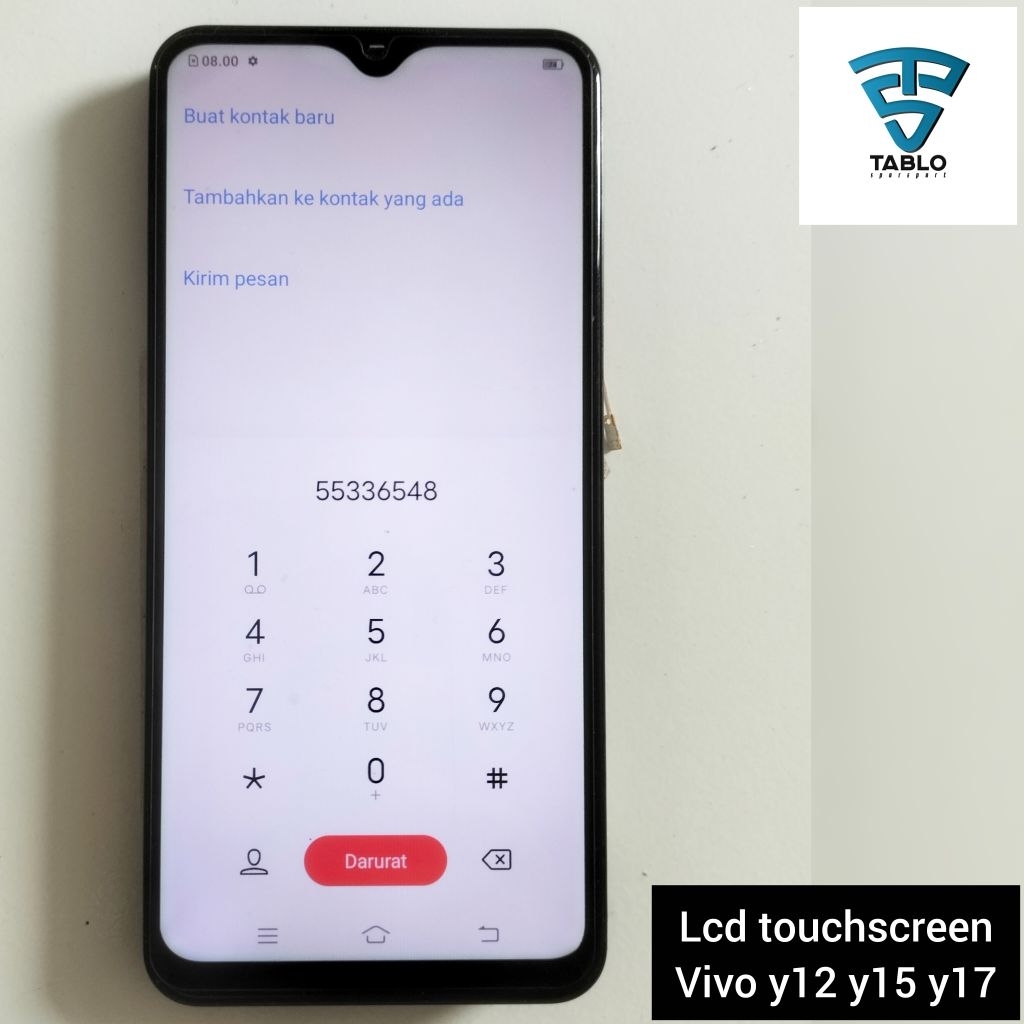 LCD Touchscreen Vivo Y12 Y15 Y17 original copotan hp