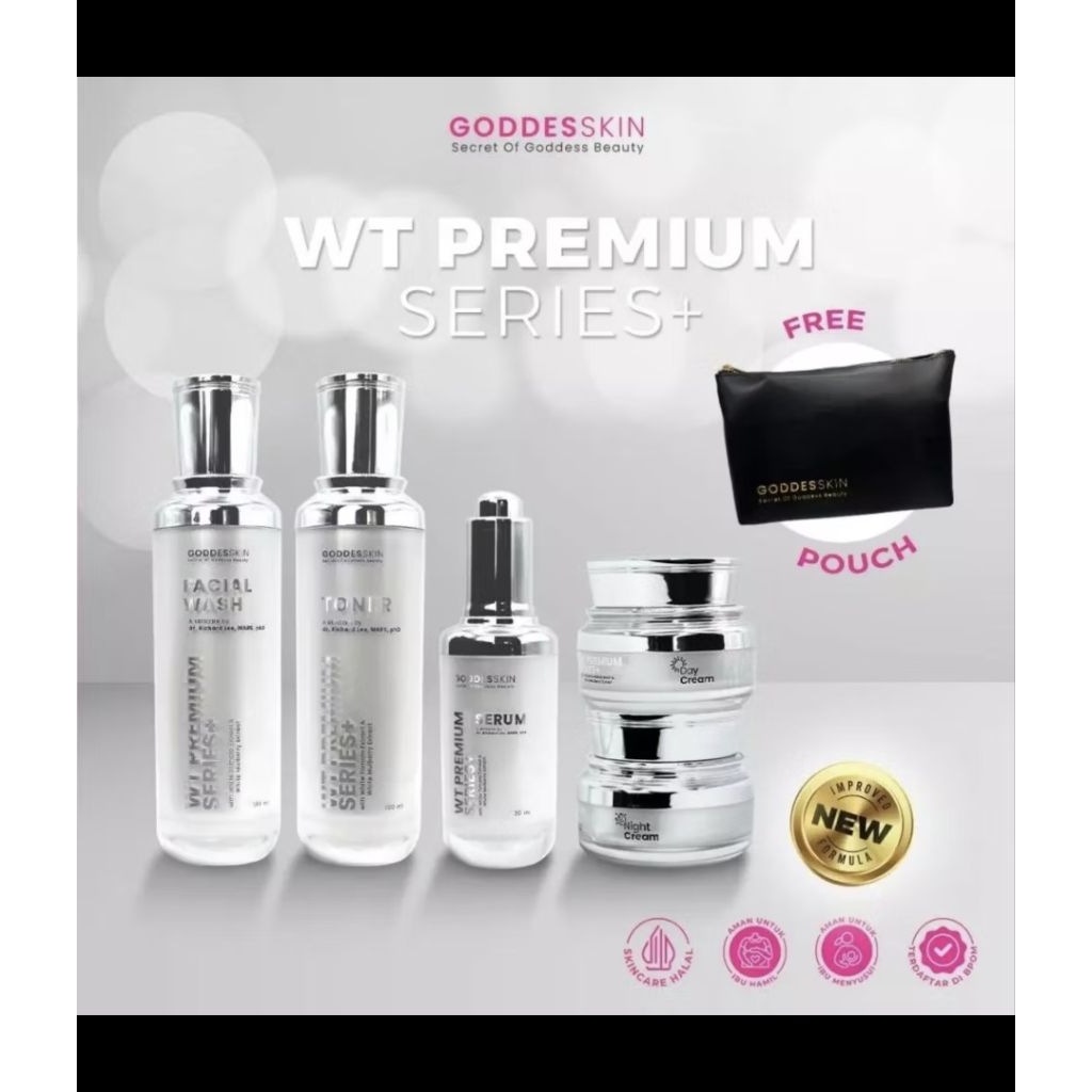 Goddesskin White Tomato Premium Series WT PREMIUM Serum / Face wash / Toner / Day Cream Athena