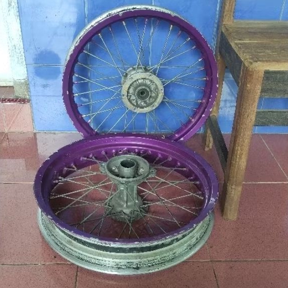 Velg Supermoto Klx Ori Wheelset Supermoto Dtracker Ori Velg Sumo Ori Dtracker Velg Sumo KLX Ori
