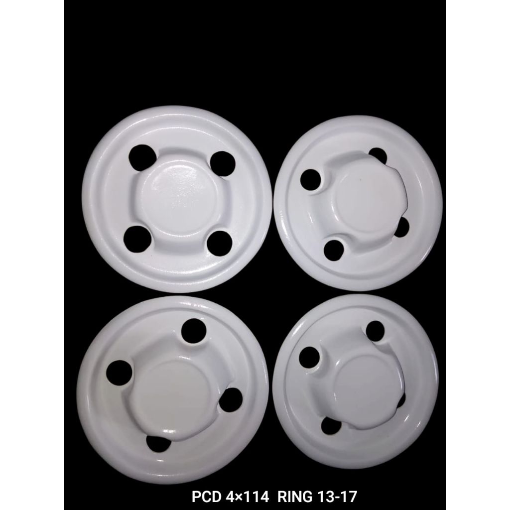 (1set 4pcs)Dop velg kaleng PCD 4x114 centerdop bisa untuk R 13-17