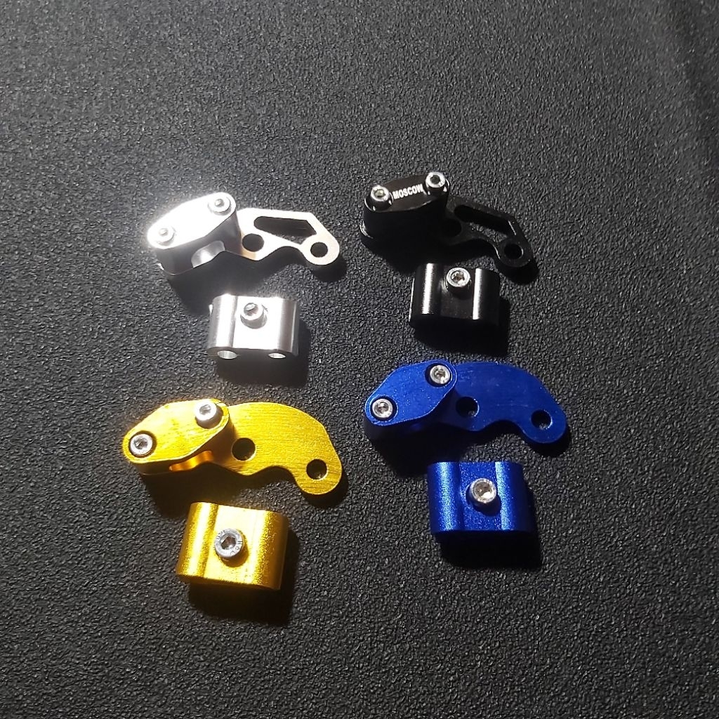 Grosir klem selang rem, kabel gas cnc universal motor