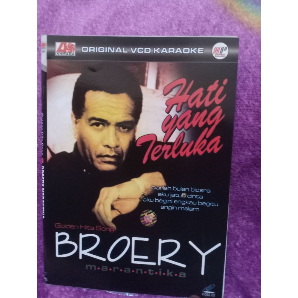 VCD BROERY MARANTIKA HATI YG LUKA