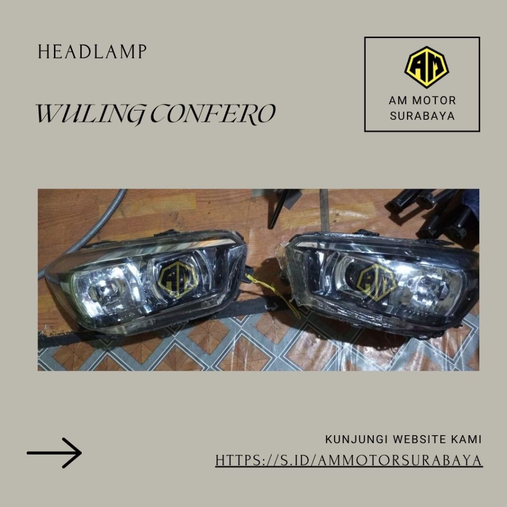 Headlamp WULING CONFERO S