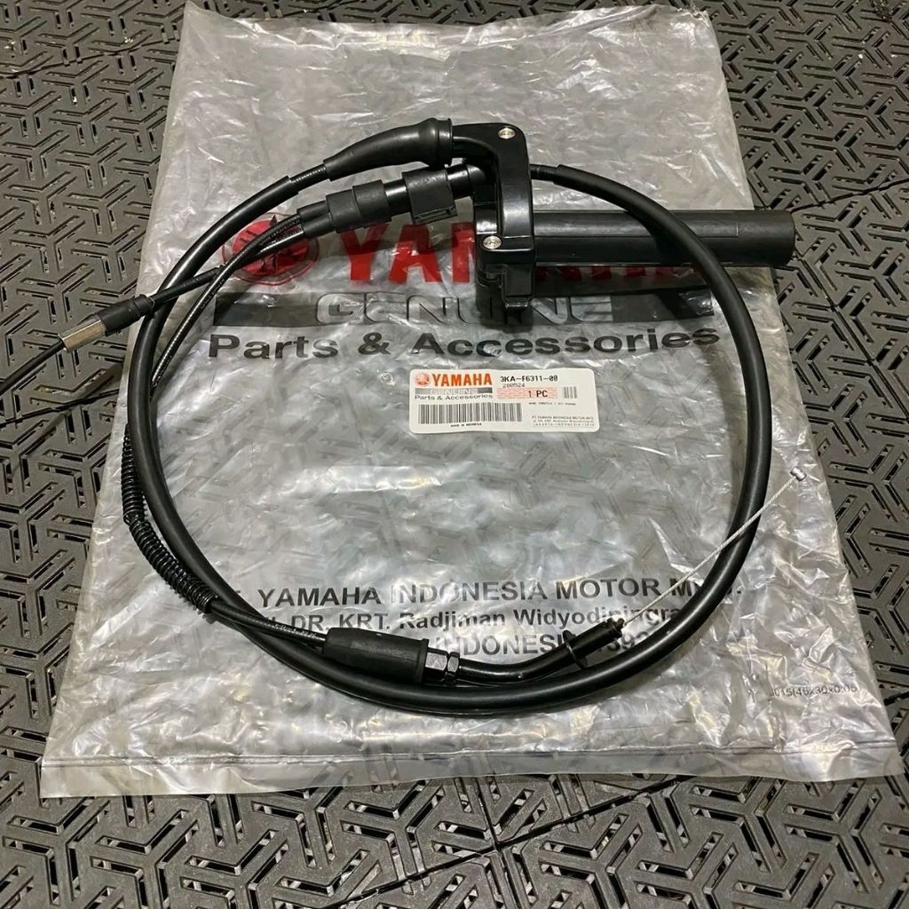 Gas spontan yz kabel besar 2 cabang kabel original dan carbon