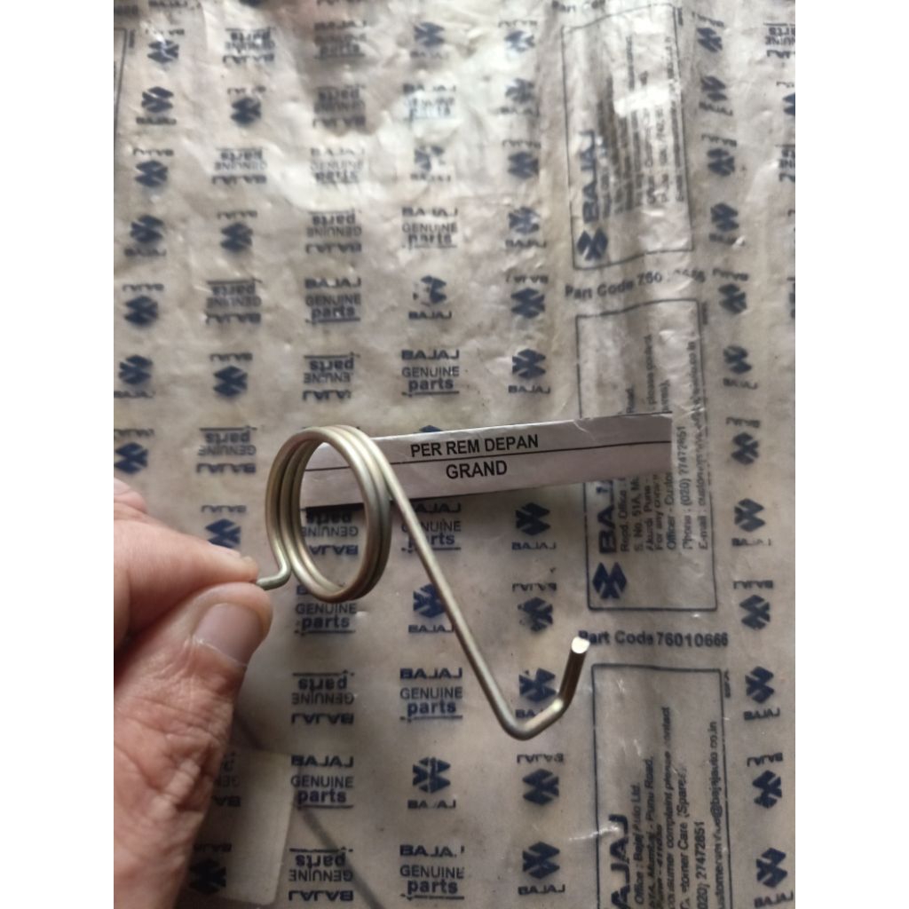 PER PAHA REM DEPAN SUPRA PER PAHA REM GRAND SPRING REM DEPAN SUPRA PER TUAS REM DEPAN SUPRA