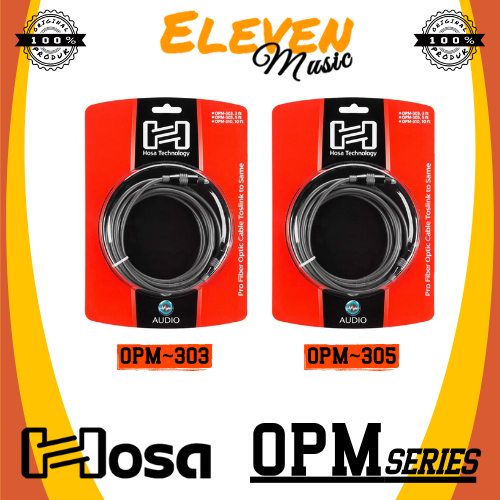 Hosa OPM SERIES OPM-303 OPM-305 Premium Optical Cable Pro Fiber Kabel Optic Hosa OPM303 Hosa OPM305