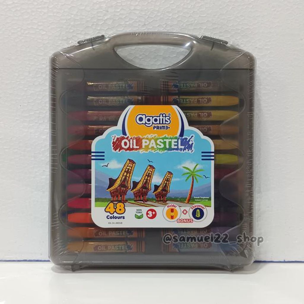 Agatis Prime Oil Pastel 48 Warna