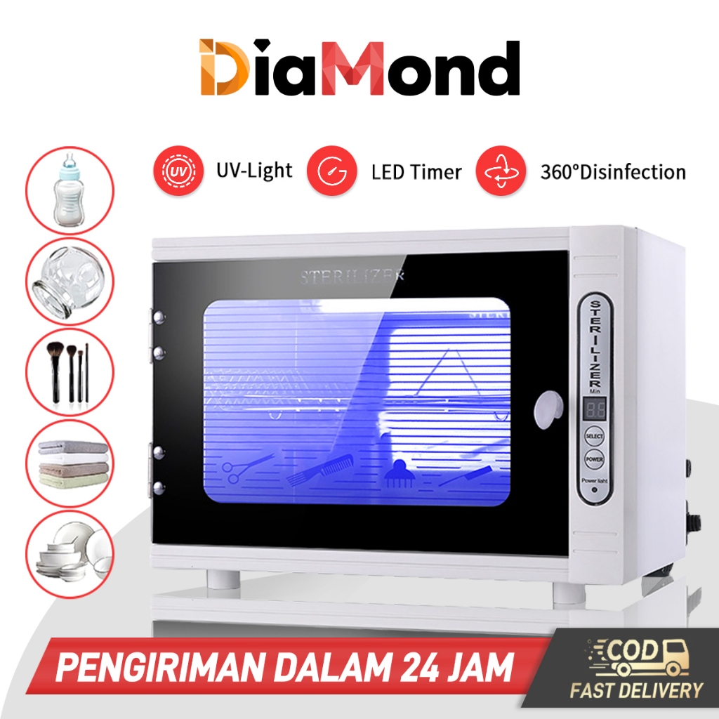 UV Sterilizer Box/12L Box UV Sterilizer Lemari antiseptik/Disinfection Cabinet/Sterilisator alat med