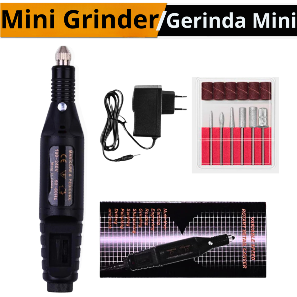 Mesin Bor Mini Grinder Bor Tuner Mini Drill Tuner Mesin Ukir Poles