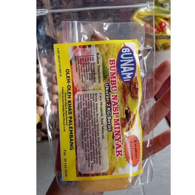 LENGKAP - KOMPLIT Bumbu Nasi Samin khas palembang