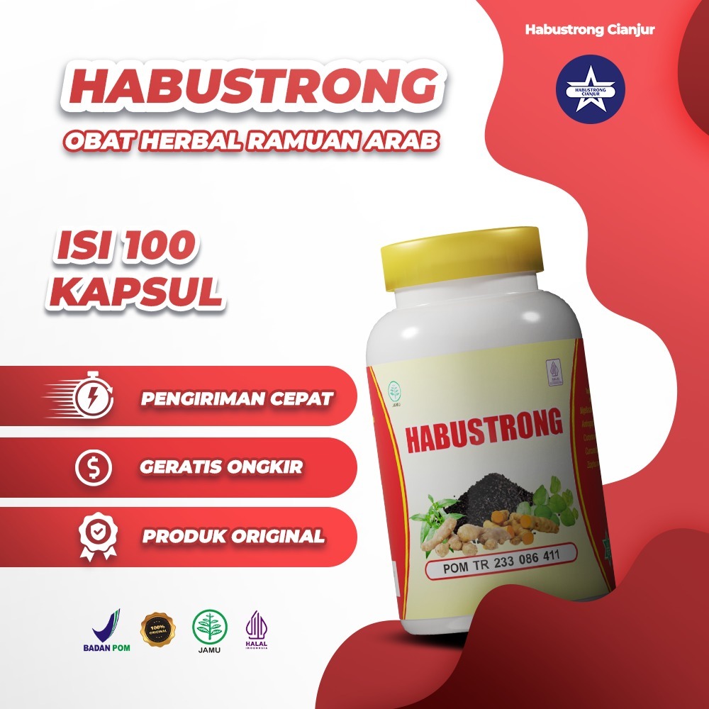Habustrong Obat Herbal Ramuan Arab 100 Kapsul | Stara TV Cianjur