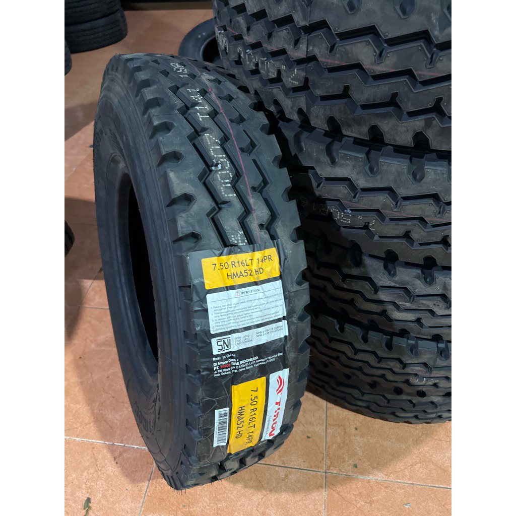 Ban Truk Tiron 750 R16 16 HMA52 HD kawat SET Made In China