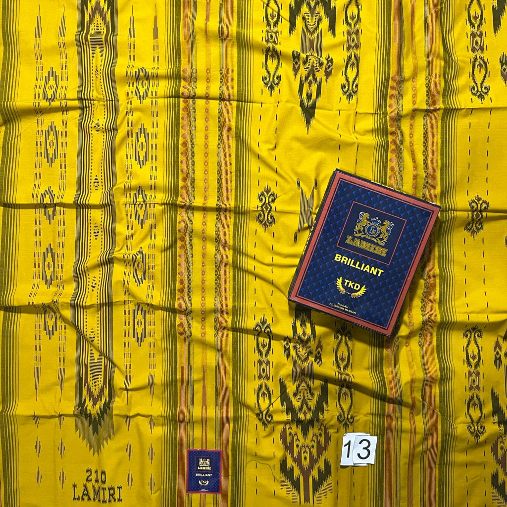 Sarung Lamiri TKD Asli Songket Gunung Elegant Motif SKA Brilliant Rayon Premium Terbaru