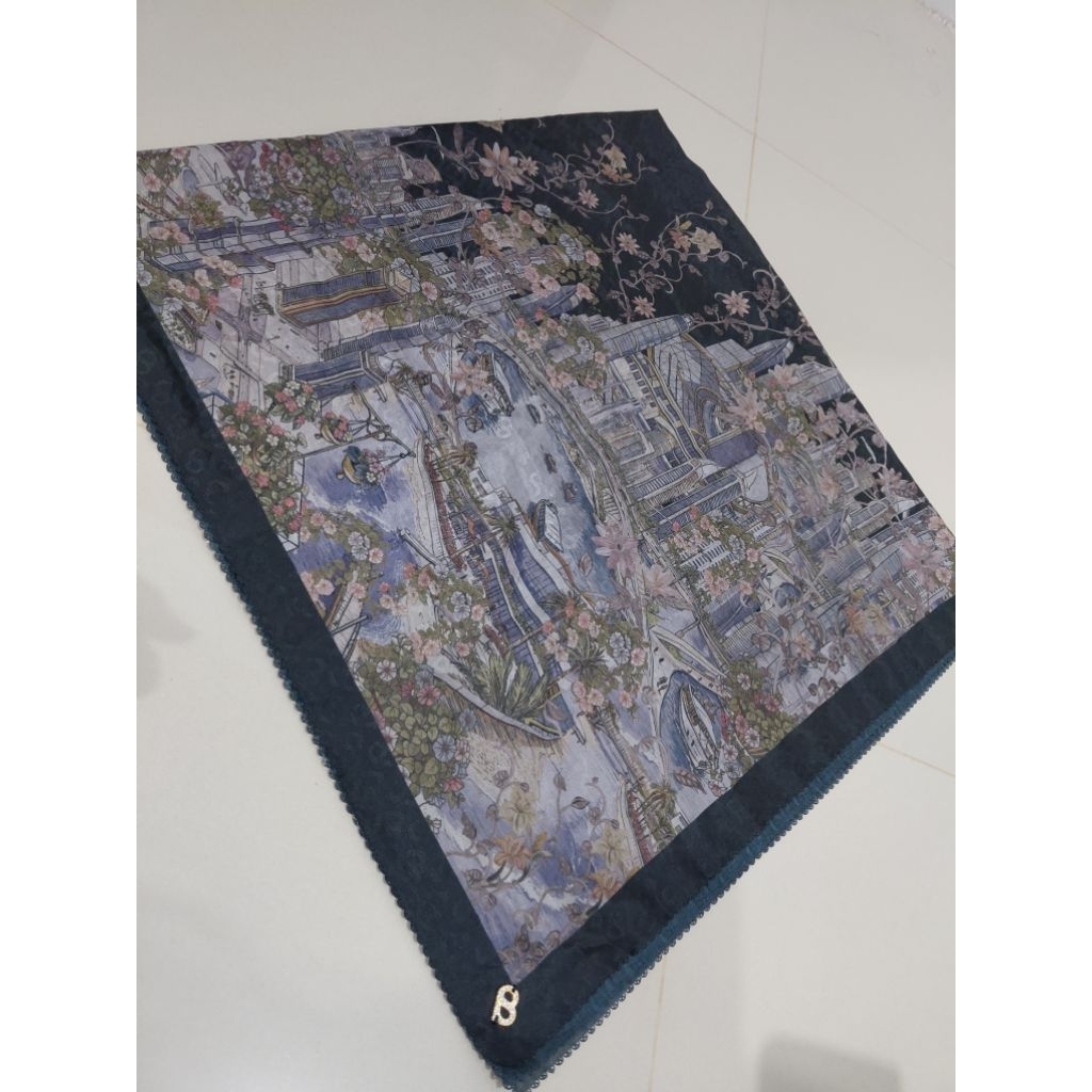 jilbab buttonscarves dubai 2.0 black oud preloved