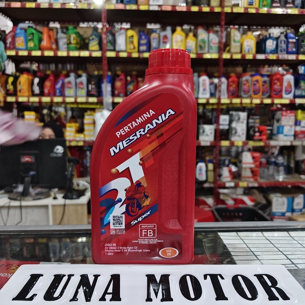 Oli Pertamina Mesran 2T 1liter SAE 20