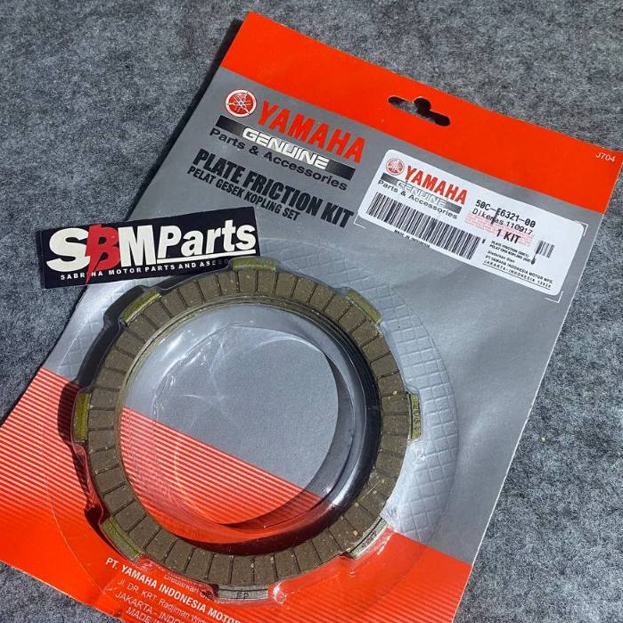 ORIGINAL Plat Kopling Kampas Kopling KODE 50C Yamaha Jupiter MX New 135 50C PRESISI SIAP PASANG