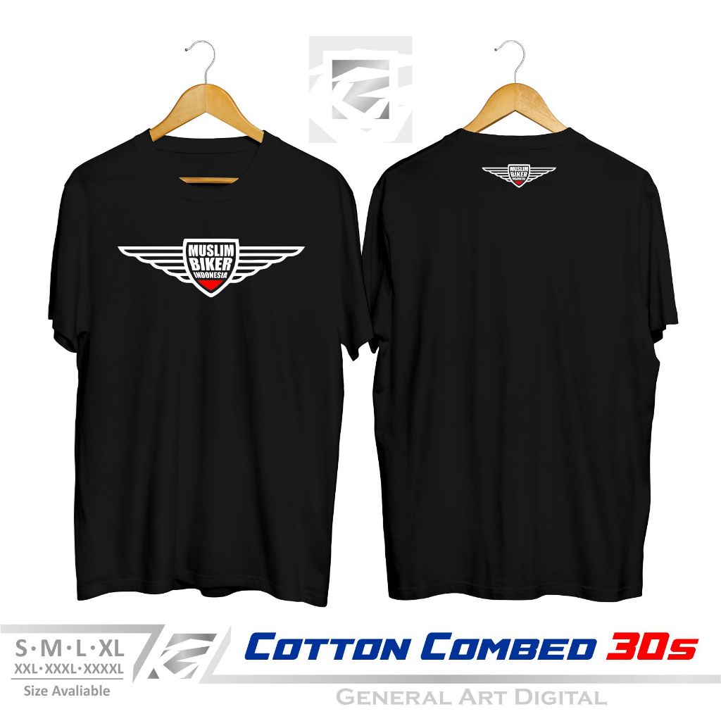 Baju Kaos Muslim Bikers T-shirt distro pria wanita kaos MBI