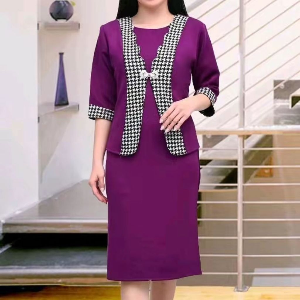 DRESS SCUBA BLAZER+ROMPI LEPAS