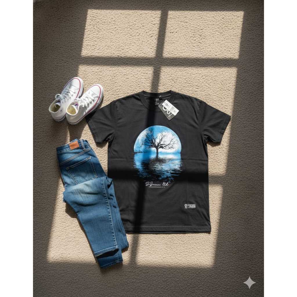 Kaos Original  - Baju Kaos Distro Original Ghamo - Kaos Distro Premium - Kaos Tulisan Di Leher