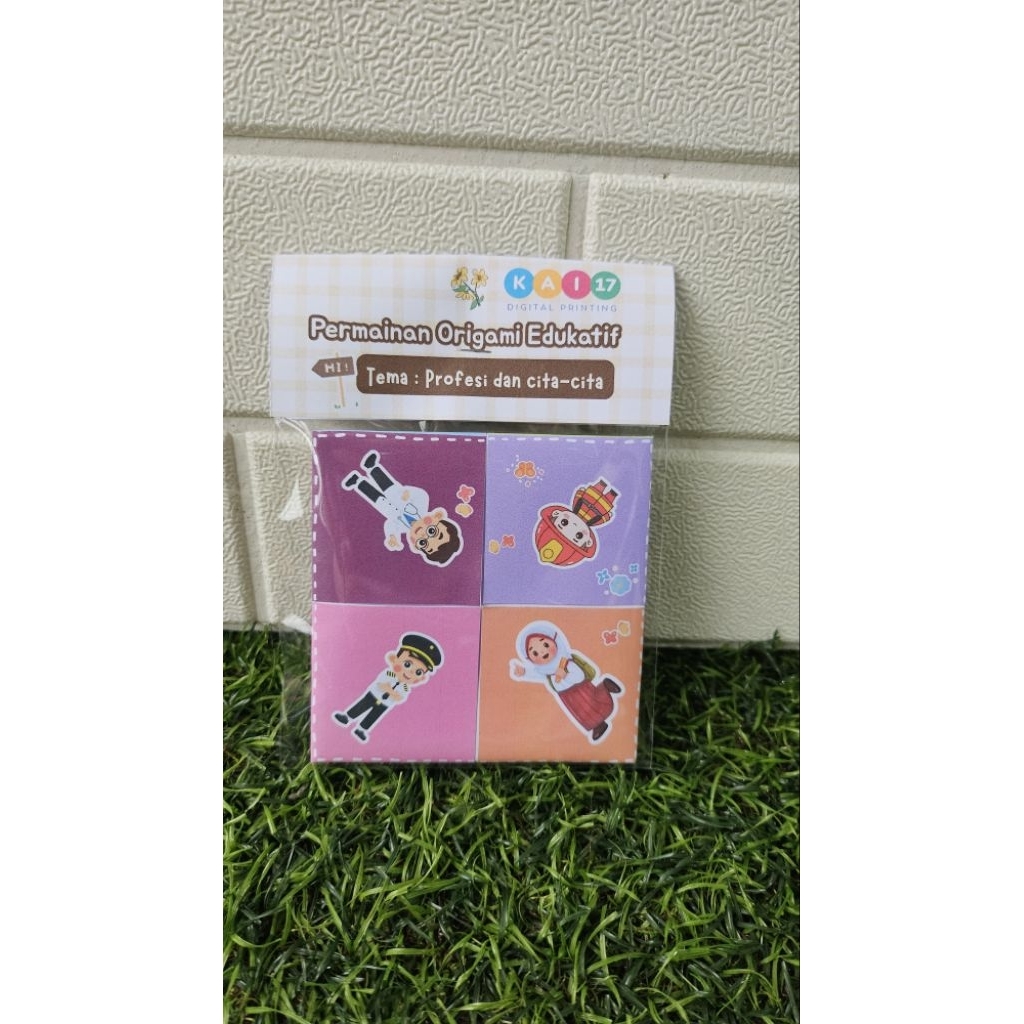 permainan origami edukatif/ origami