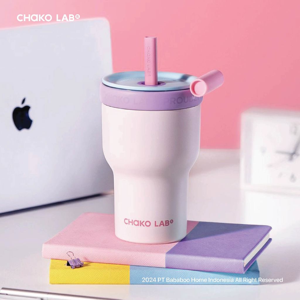 CHAKO LAB PangPang Cup Double Layer 570ml / 600ml - Bubblegum