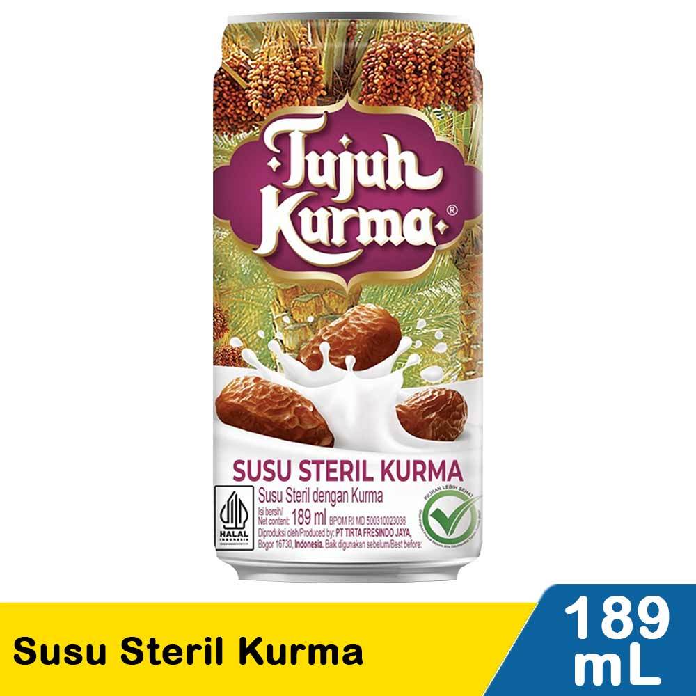 Susu Steril Tujuh Kurma - 1 Dus (Isi 12pcs)