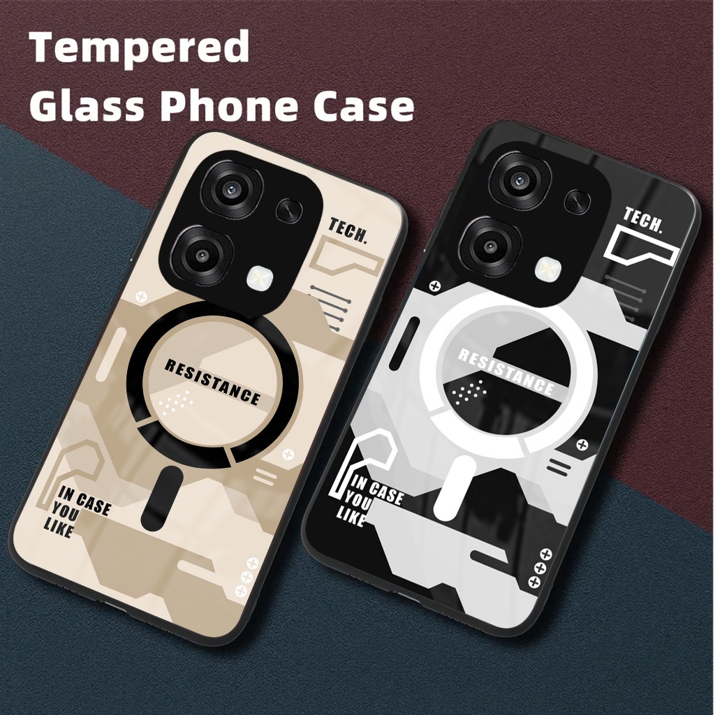 MG64 Softcase Glass For Oppo A6 Pro - Casing Hp Oppo A6 Pro - Pelindung hp Oppo A6 Pro - Case Handph