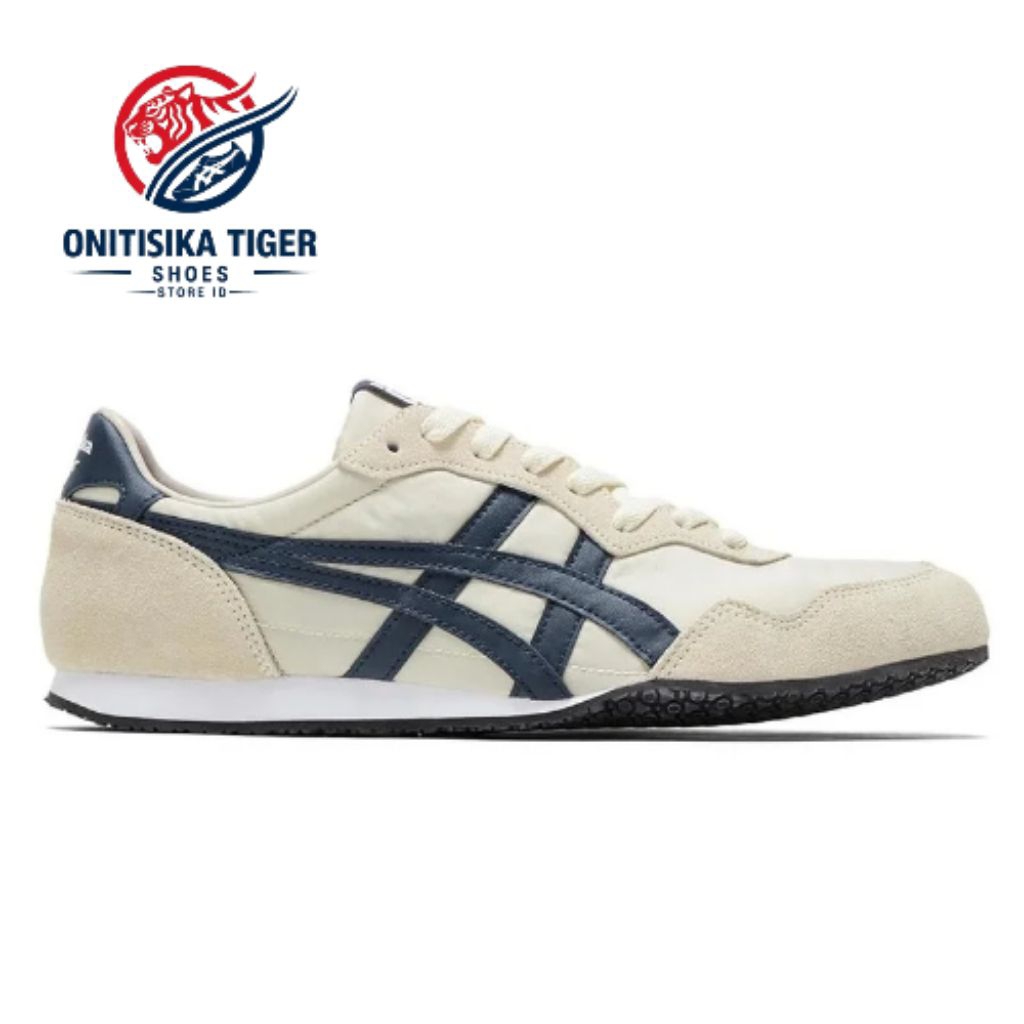 Onitsuka Tiger Unisex Serrano Slip-On Birch/Peacoat Shoes 1183A238