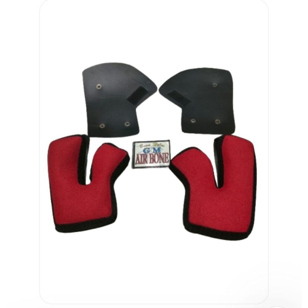 Spon Busa Pipi Helm Gm Airborne Full Face Kiri Dan Kanan