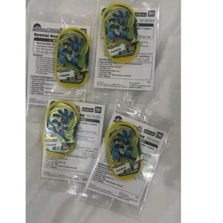 pokemon mezatag lucario