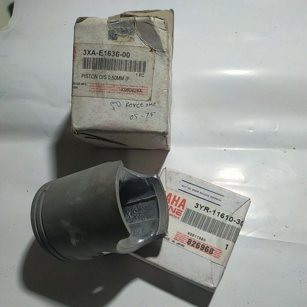 seher piston set Yamaha force one 1 fiz fizr force 1 ring seher original OS 25 OS 75 Japan piston in