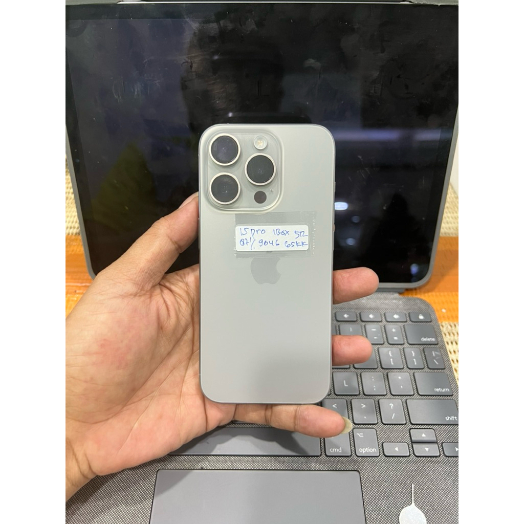 Iphone 15 pro 512gb ex garansi Ibox