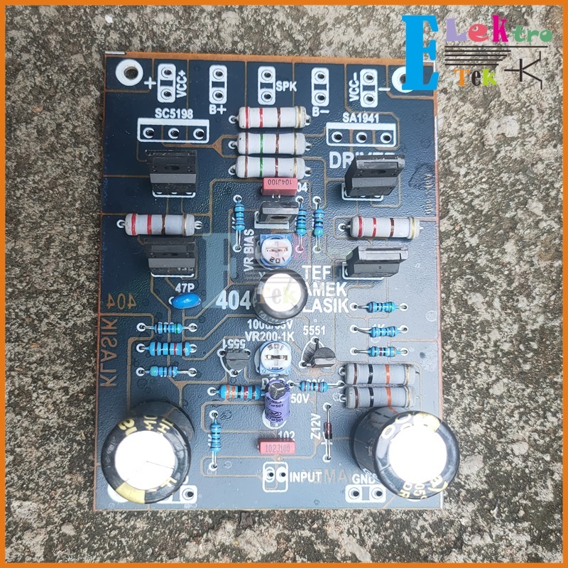 KIT DRIVER POWER AMPLIFIER TEF NAMEC CLASIK PRO SERIES 404