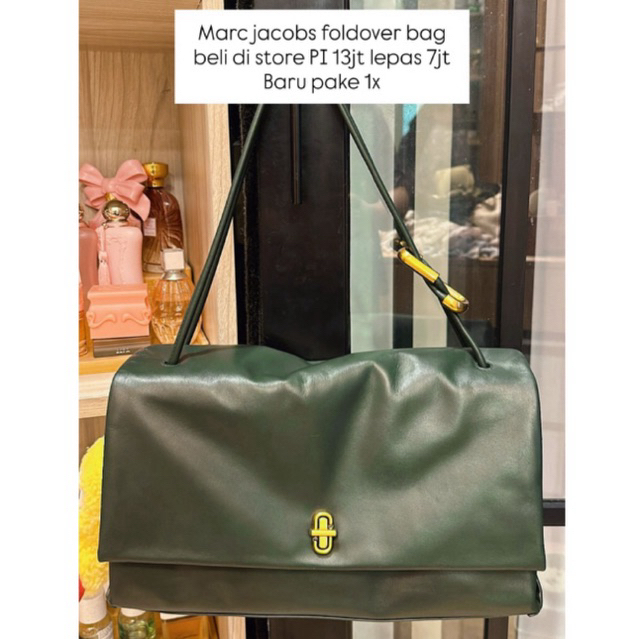 PRELOVED Marc jacobs foldover bag