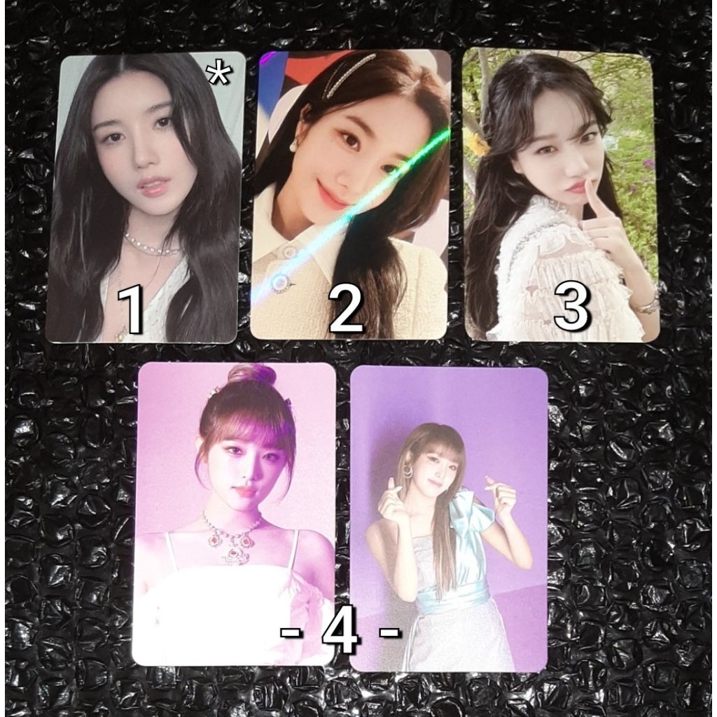 PC PHOTOCARD ALBUM ONLY IZONE IZ*ONE HYEWON EUNBI YURI YENA CHAEWON WINTER ALBUM KTOWN4U POB LETHALI