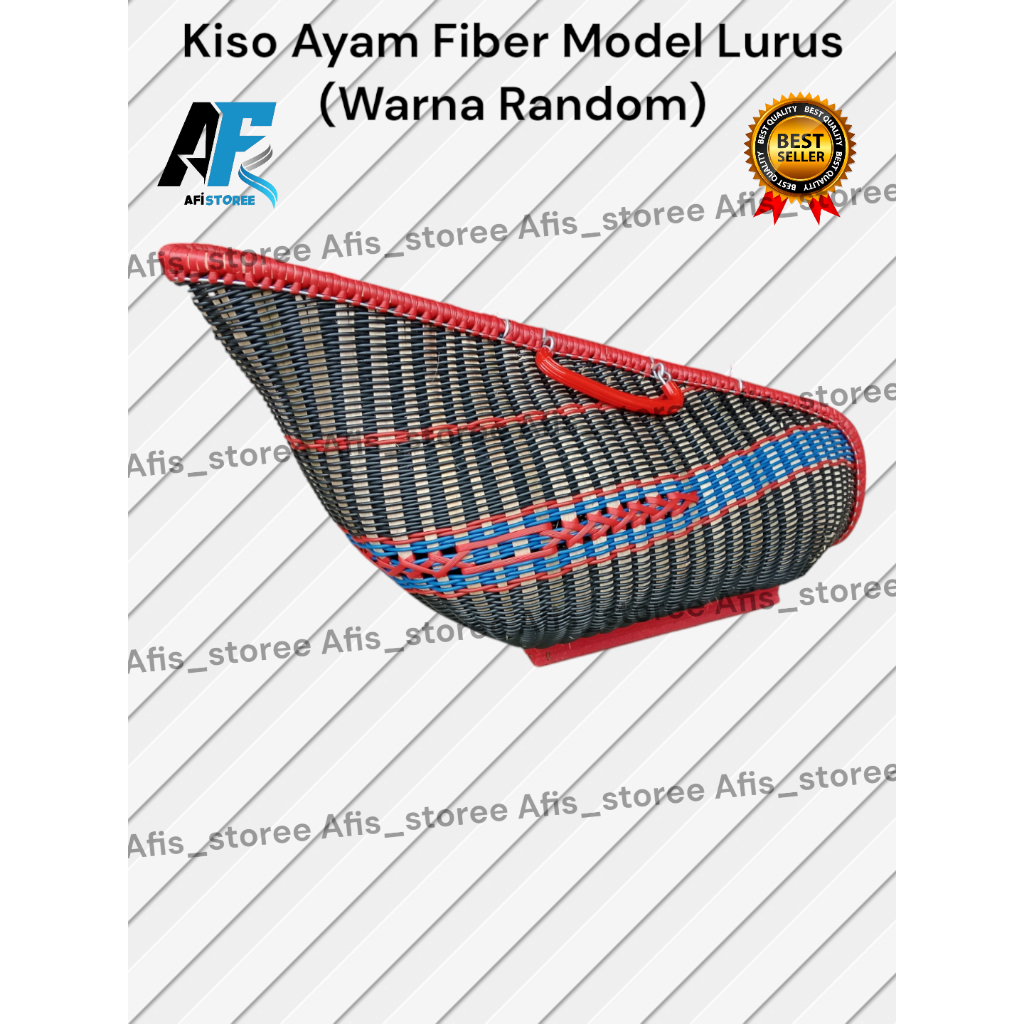 PROMO Kiso Ayam Fiber Lurus FREE KARPET Tulangan Bambu Anyaman Fiber Kisa Ayam Berkualitas Anyaman S