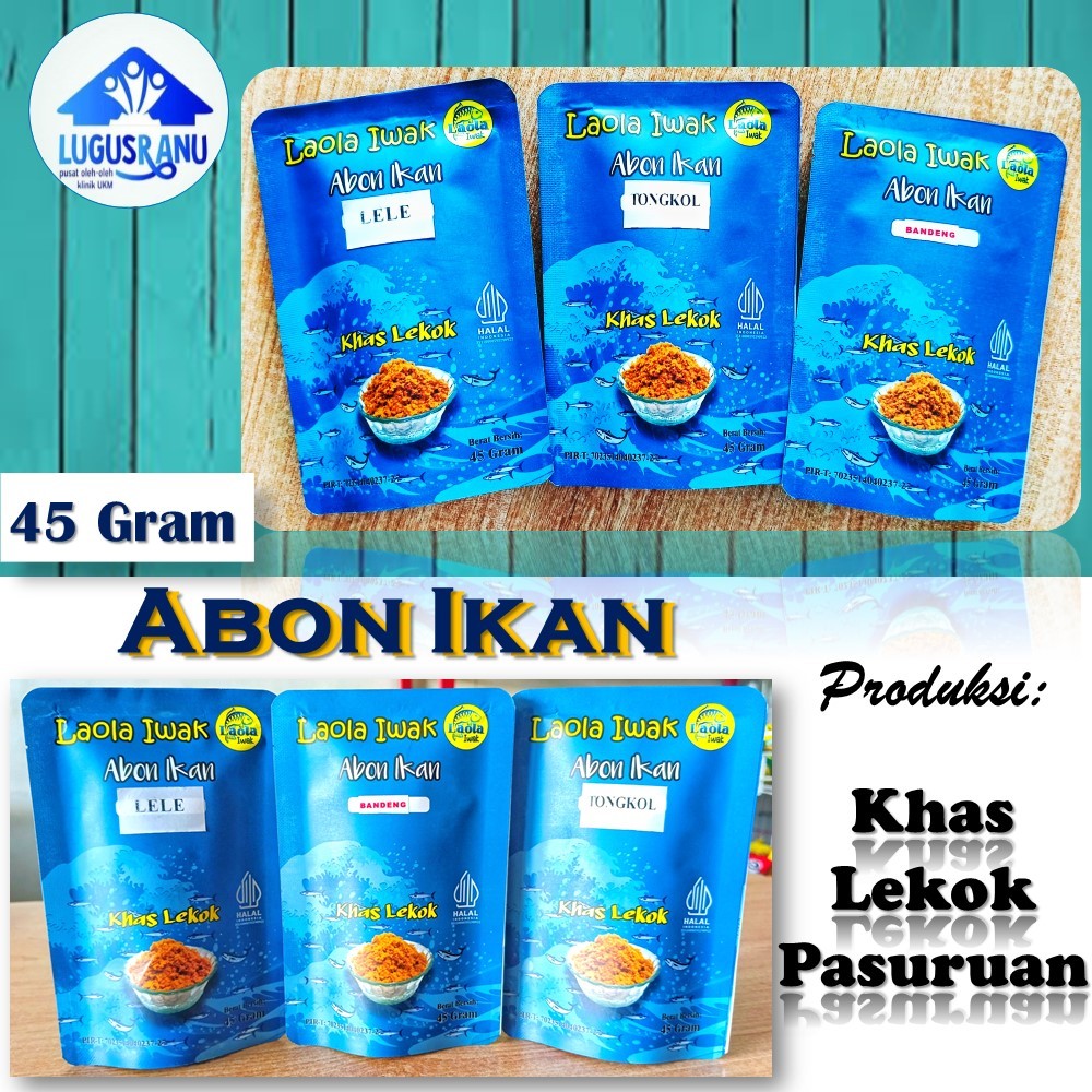 Aneka abon ikan Abon ikan tongkol original & abon ikan lele