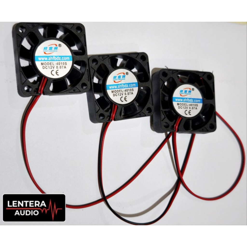 Mini Cooling Fan DC 4X4 4010 4015 4020 4cm Tebal 1CM 1,5CM 2CM 12v Kencang