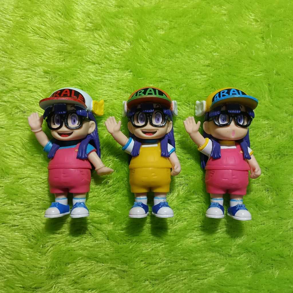 ACTION FIGURE ARALE ANIME DR. SLUMP BAHAN KARET PADAT