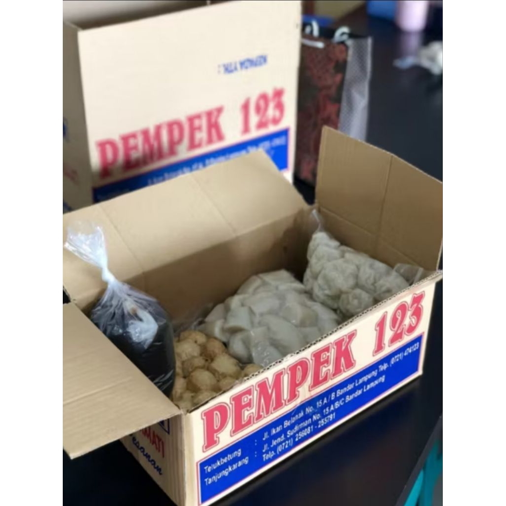 PEMPEK 123 ASLI LAMPUNG PAKET KECIL ISI 17