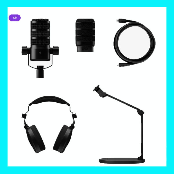 Rode PodMic USB Kit - Desktop USB Microphone Kit