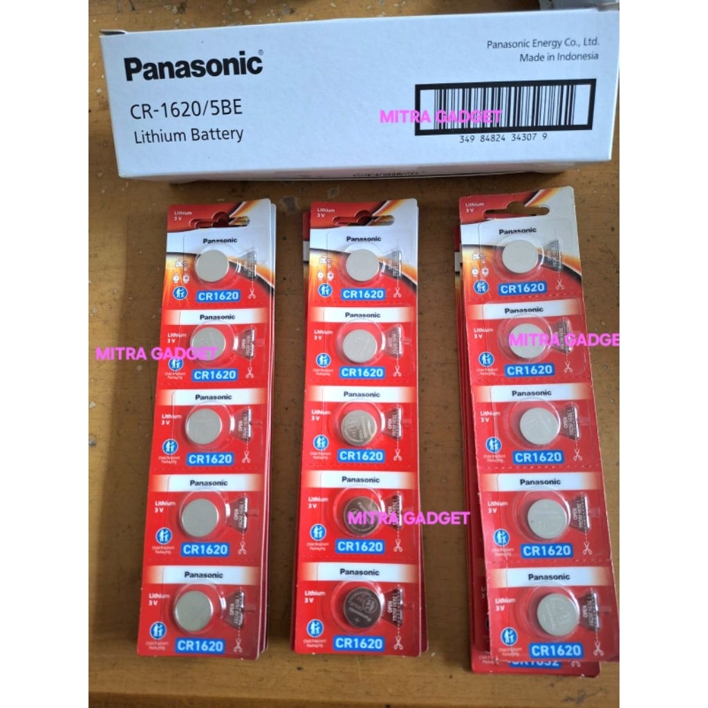 Baterai Panasonic CR1620 Batre CR 1620