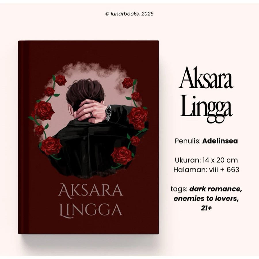 READY Aksara Lingga  by Adelinsea NOVEL SOFT COVER
