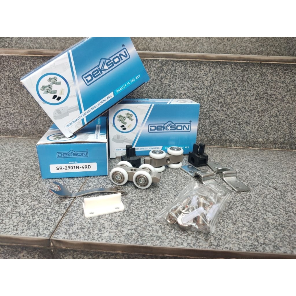 RODA PINTU GESER REL D6 DEKKSON RODA LIPAT TENGAH DEKKSON SR 2901N-4RD
