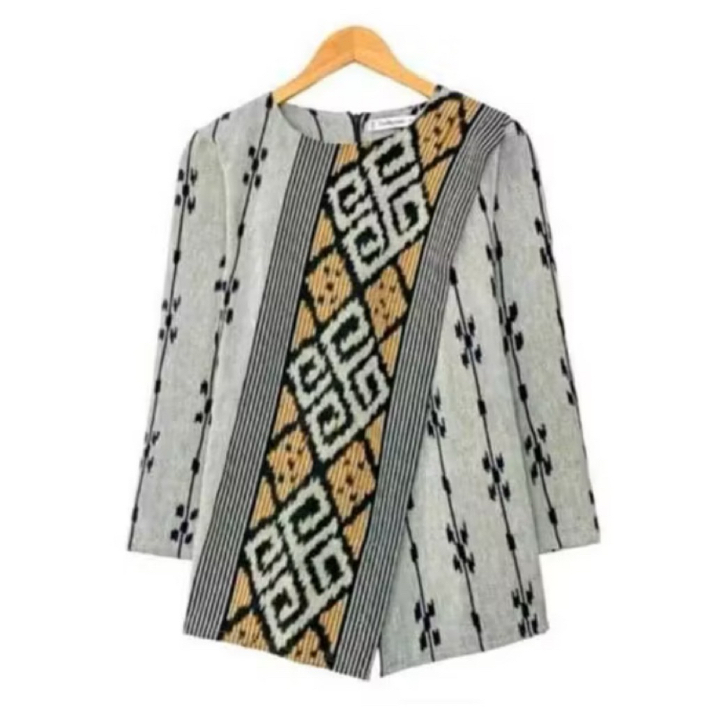 Blouse Tenun Troso | Baju atasan tenun wanita