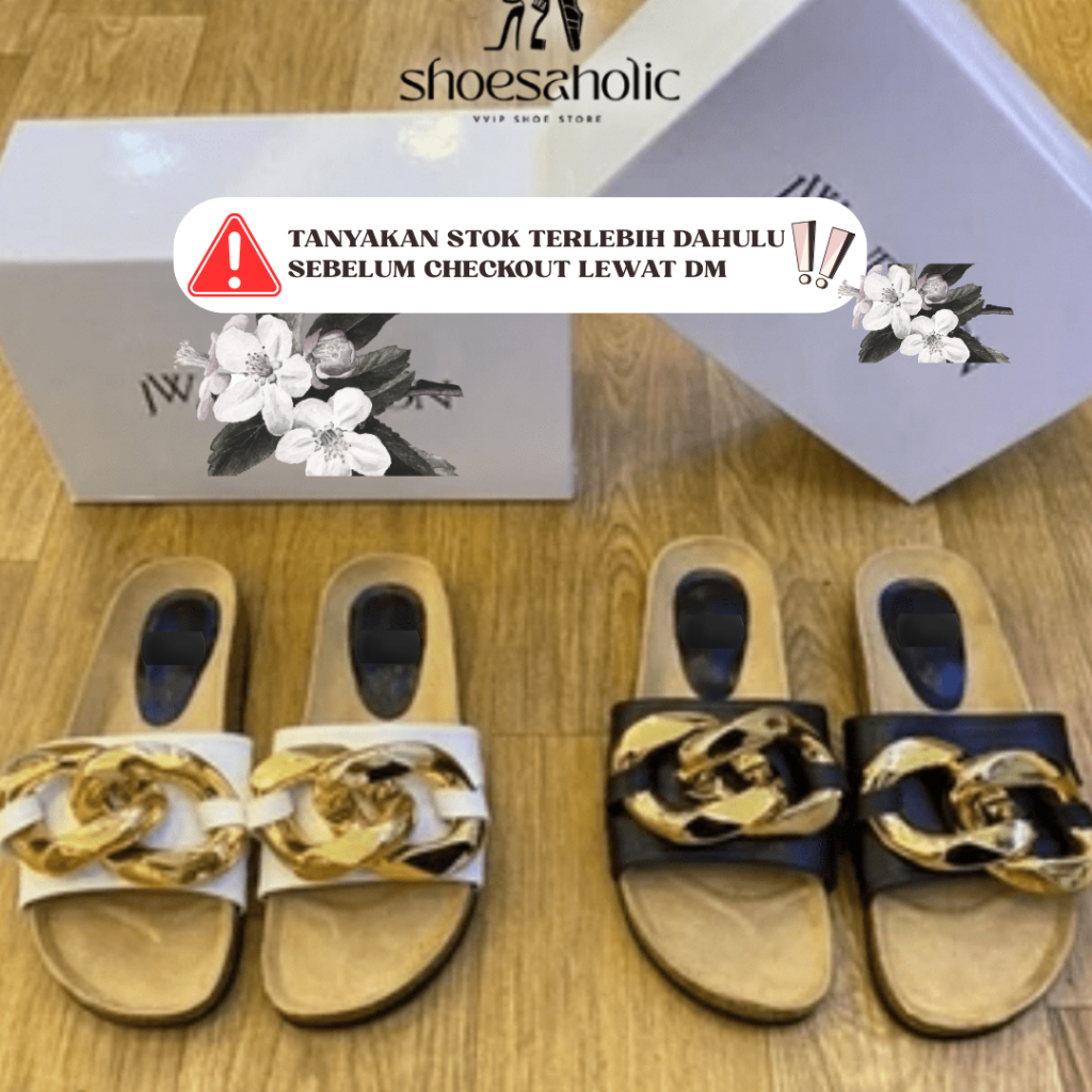 JW**D***** Sandal Wanita Slip On Branded Premium Quality