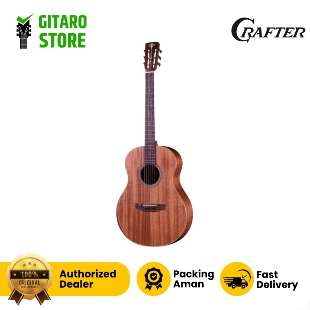 Gitar Akustik Elektrik Crafter Grand Mino ALM Ds2 Pro + Tuner
