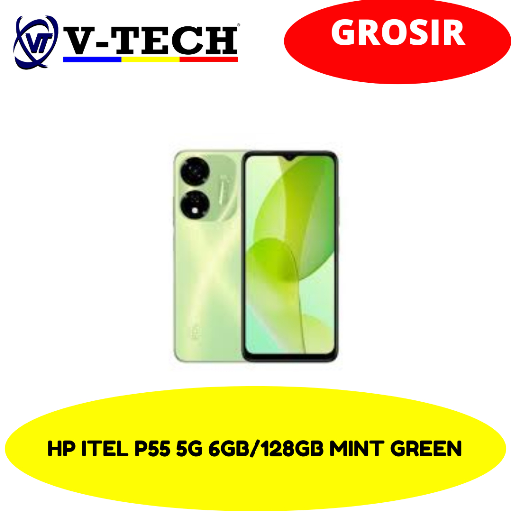HP ITEL P55 5G 6GB/128GB MINT GREEN