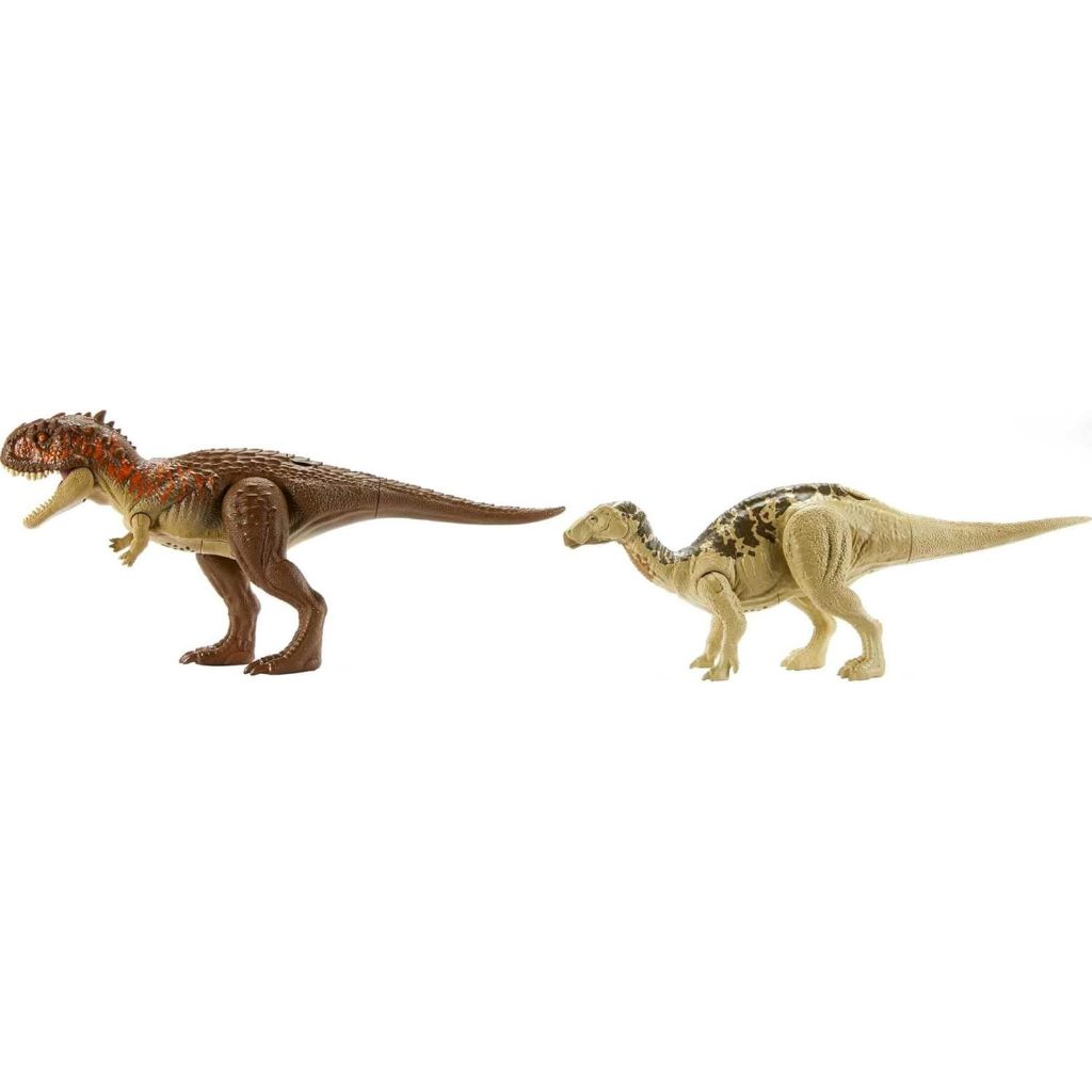 Mattel Jurassic World Survival Instincts Roarin' Battle Pack Set with 2 Action Figures, Roar Striker